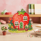LumiGem Strawberry House Diamond Painting Stand - Forever Young®️ DIY - 