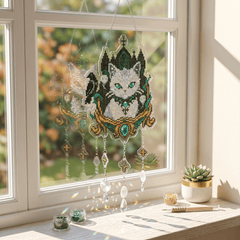 LumiGem Suncatcher Soulbound Cat - Forever Young®️ DIY - 