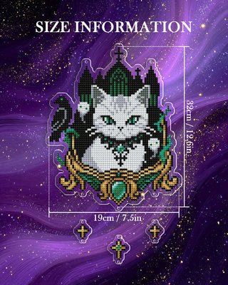 LumiGem Suncatcher Soulbound Cat - Forever Young®️ DIY - 