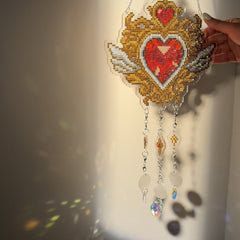 LumiGem Suncatcher Vowed Heart - Forever Young®️ DIY - 