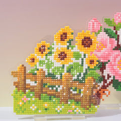 LumiGem Sunflower Vignette Diamond Painting Stand - Forever Young®️ DIY - 