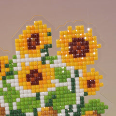 LumiGem Sunflower Vignette Diamond Painting Stand - Forever Young®️ DIY - 