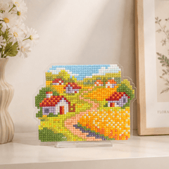 LumiGem Watching Over the Wheat Field Diamond Painting Stand - Forever Young®️ DIY - 