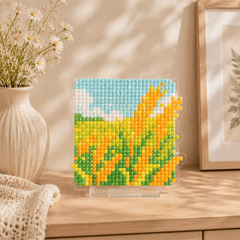 LumiGem Wheat Ear Miniature Scene Diamond Painting Stand - Forever Young®️ DIY - 