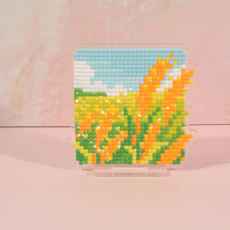 LumiGem Wheat Ear Miniature Scene Diamond Painting Stand
