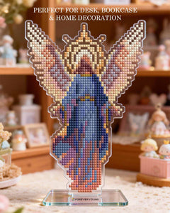 Lux Aeternis Archangel Acrylic Diamond Art Display Stand - Forever Young®️ DIY - 