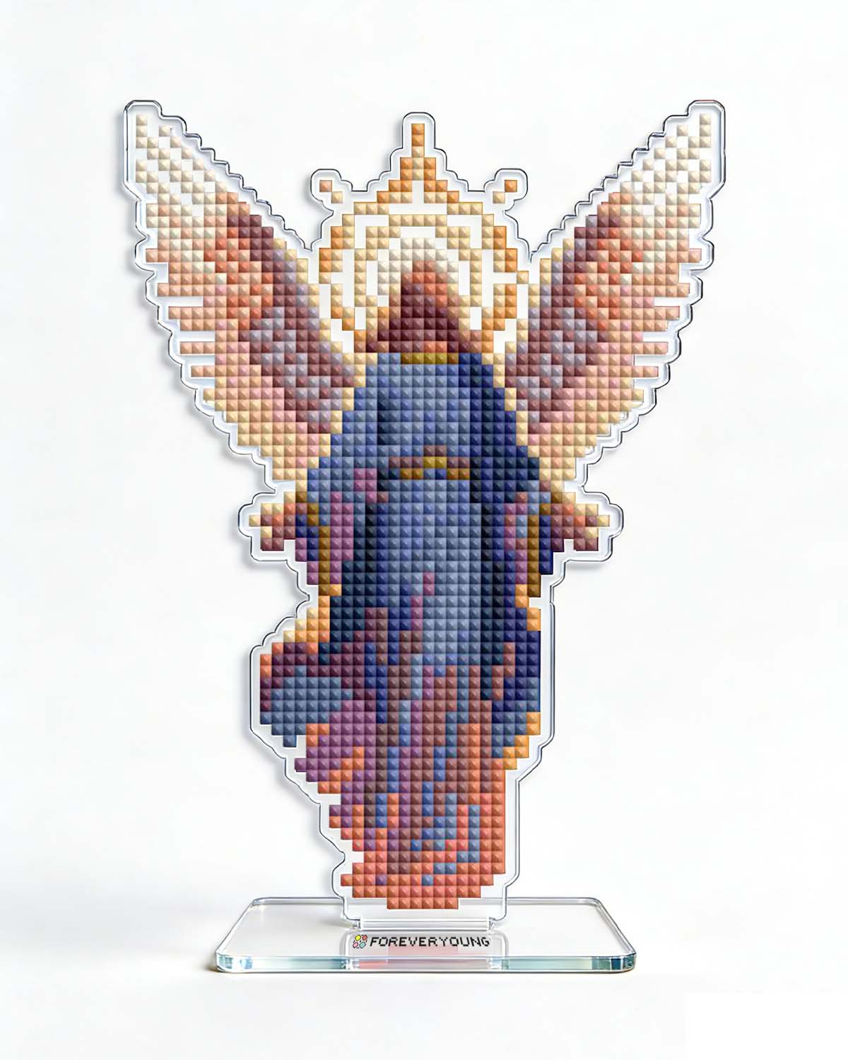 Lux Aeternis Archangel Acrylic Diamond Art Display Stand - Forever Young®️ DIY - 
