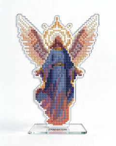 Lux Aeternis Archangel Acrylic Diamond Art Display Stand - Forever Young®️ DIY - 