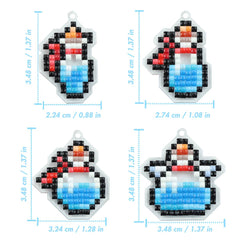 Mini Potion Acrylic Diamond Painting Keychain - Forever Young®️ DIY - 