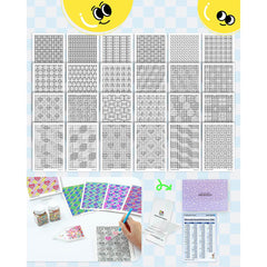 Minigem® : 24 Designs Diamond Freestyle Cards - Forever Young®️ DIY - 