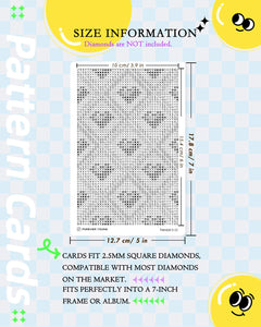 Minigem® : 24 Designs Diamond Freestyle Cards - Forever Young®️ DIY - 