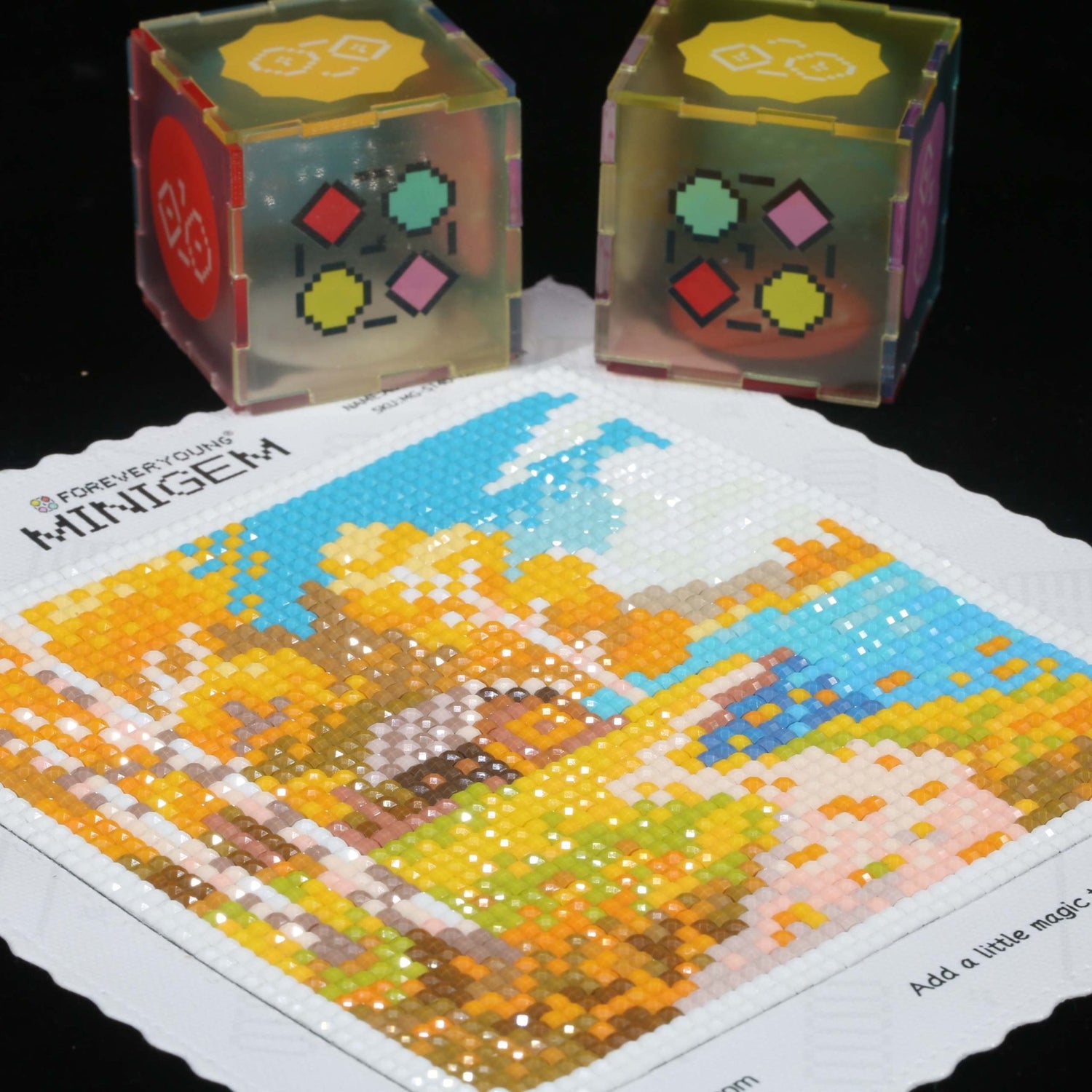 Minigem® :Autumn Forest Cottage - Forever Young®️ DIY - 