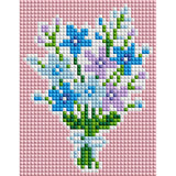 Minigem® :Blue Starflower Bouquet - Forever Young®️ DIY - 