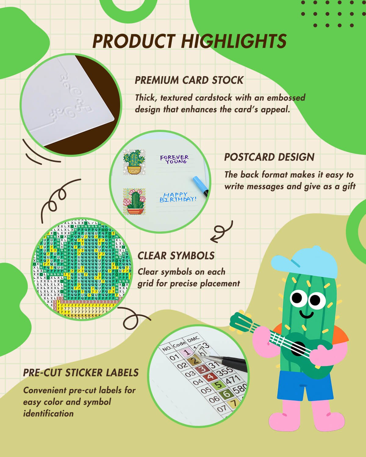 Minigem® : Cactus - Forever Young®️ DIY - 