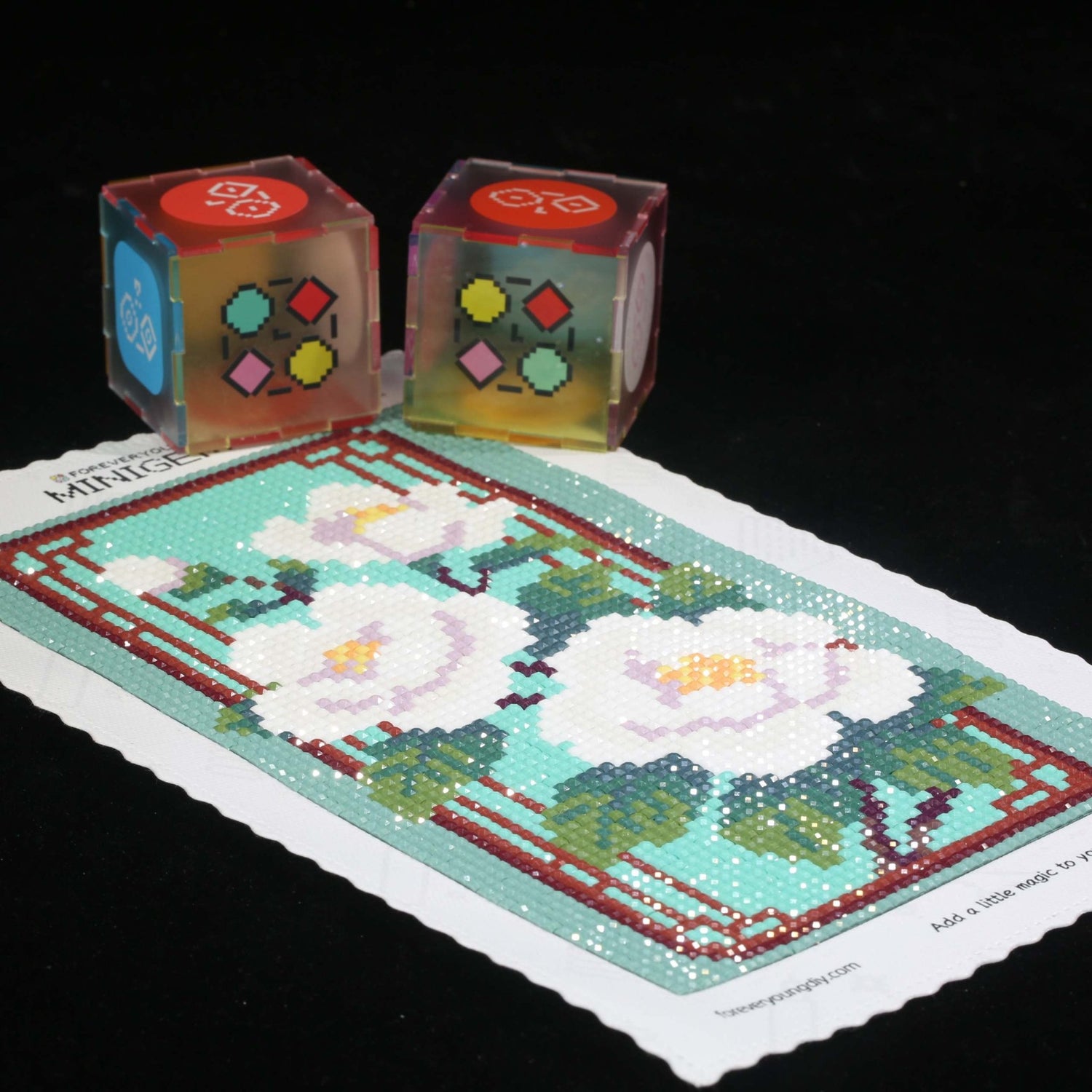 Minigem® :Camellia Blossom Window - Forever Young®️ DIY - 
