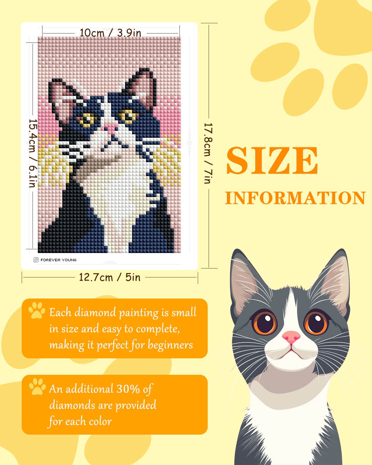 Minigem® : Cat & Dog - Forever Young®️ DIY - 