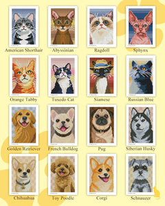 Minigem® : Cat & Dog - Forever Young®️ DIY - 