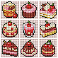 Minigem® :Cherry Chocolate Desserts - Forever Young®️ DIY - 