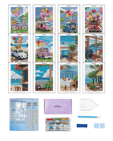 Minigem® :Coastal & Balloon Journey - Forever Young®️ DIY - 