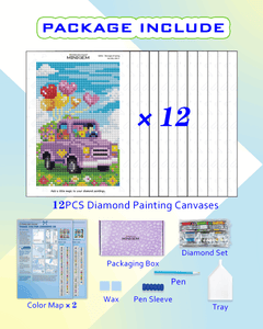 Minigem® :Coastal & Balloon Journey - Forever Young®️ DIY - 