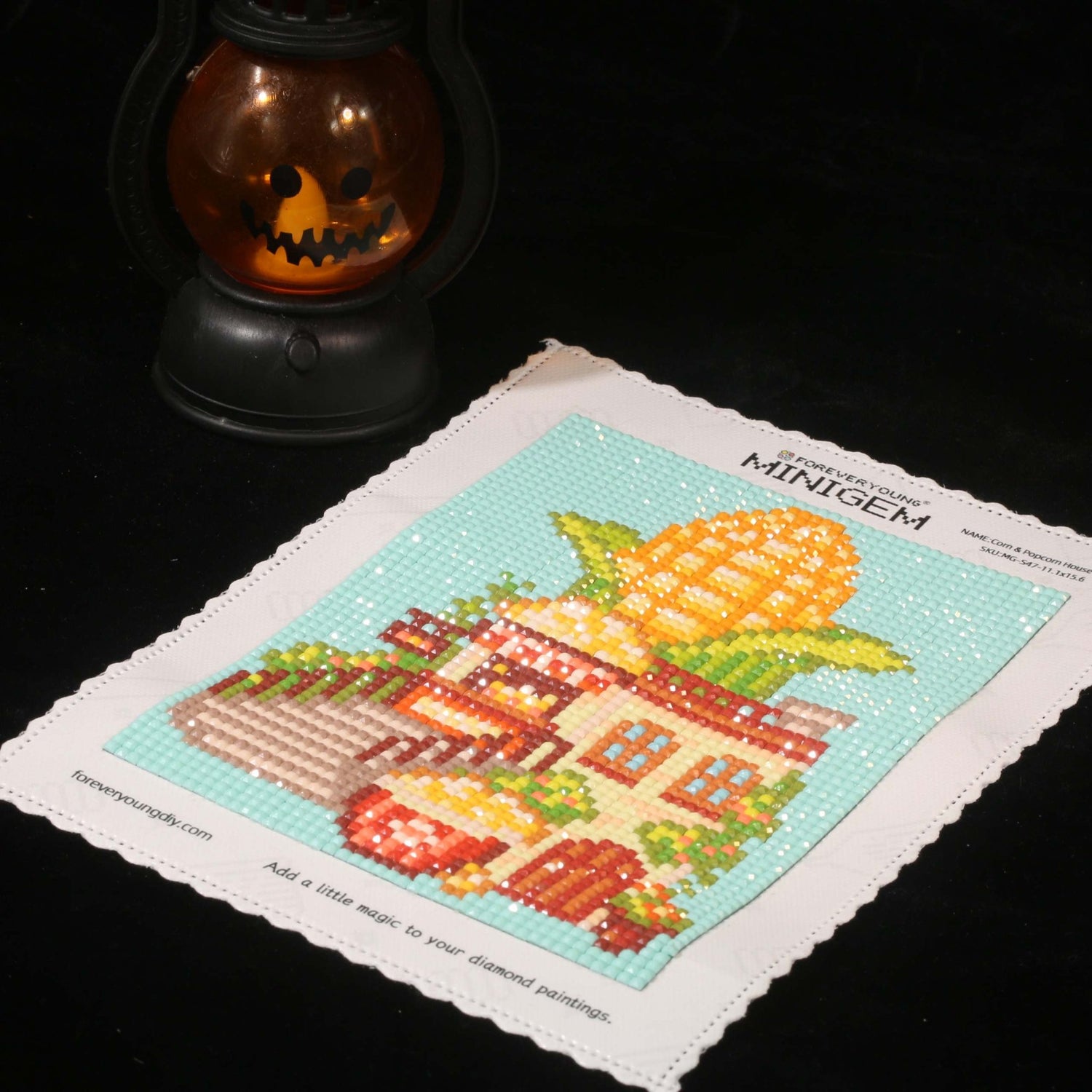 Minigem® :Corn & Popcorn House - Forever Young®️ DIY - 