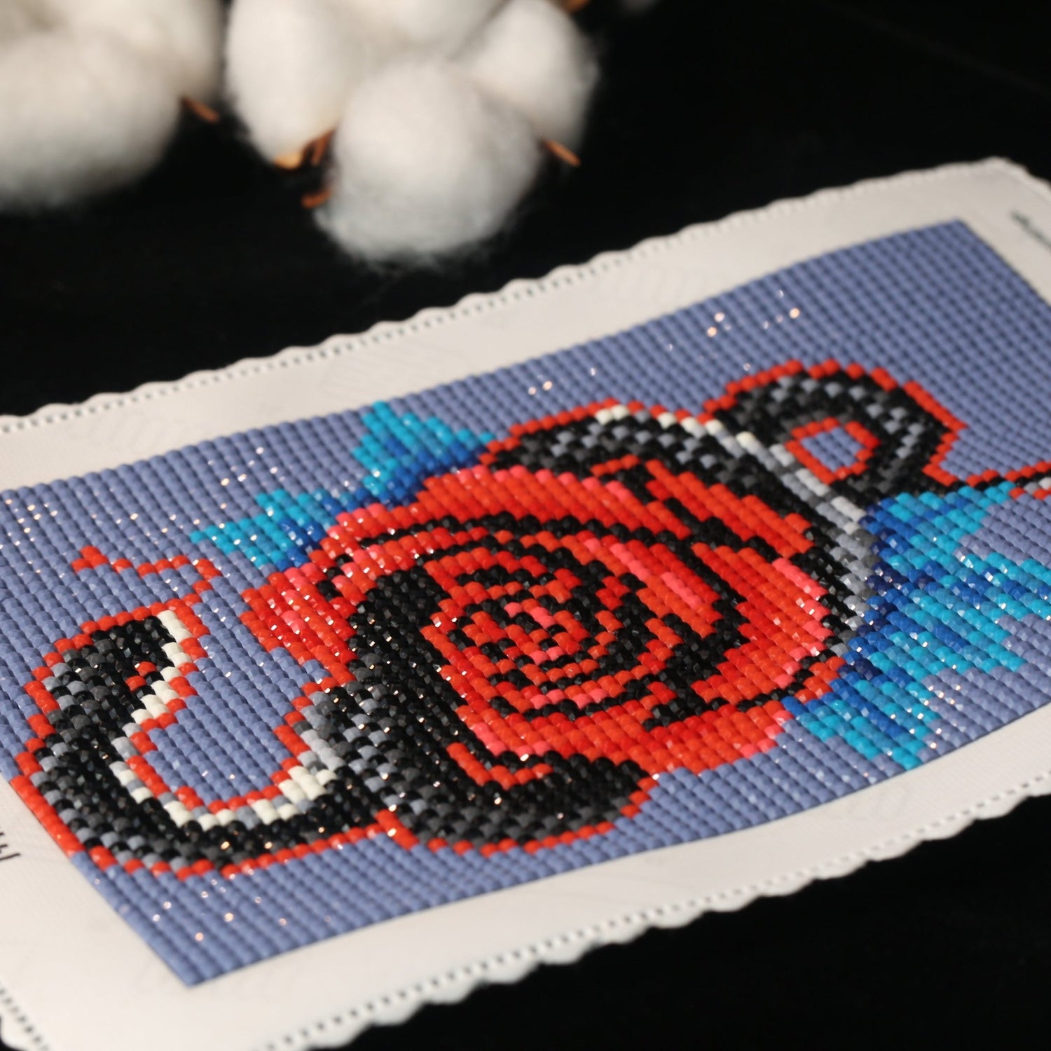 Minigem® :Crimson Serpent Rose - Forever Young®️ DIY - 