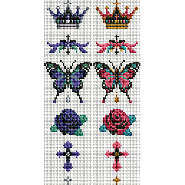 Minigem® :Crowned Flutter - Forever Young®️ DIY - 