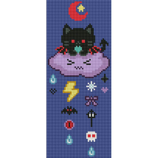 Minigem® :Demon Kitty Wind Chime - Forever Young®️ DIY - 