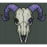 Minigem® :Demon Ram Skull - Forever Young®️ DIY - 