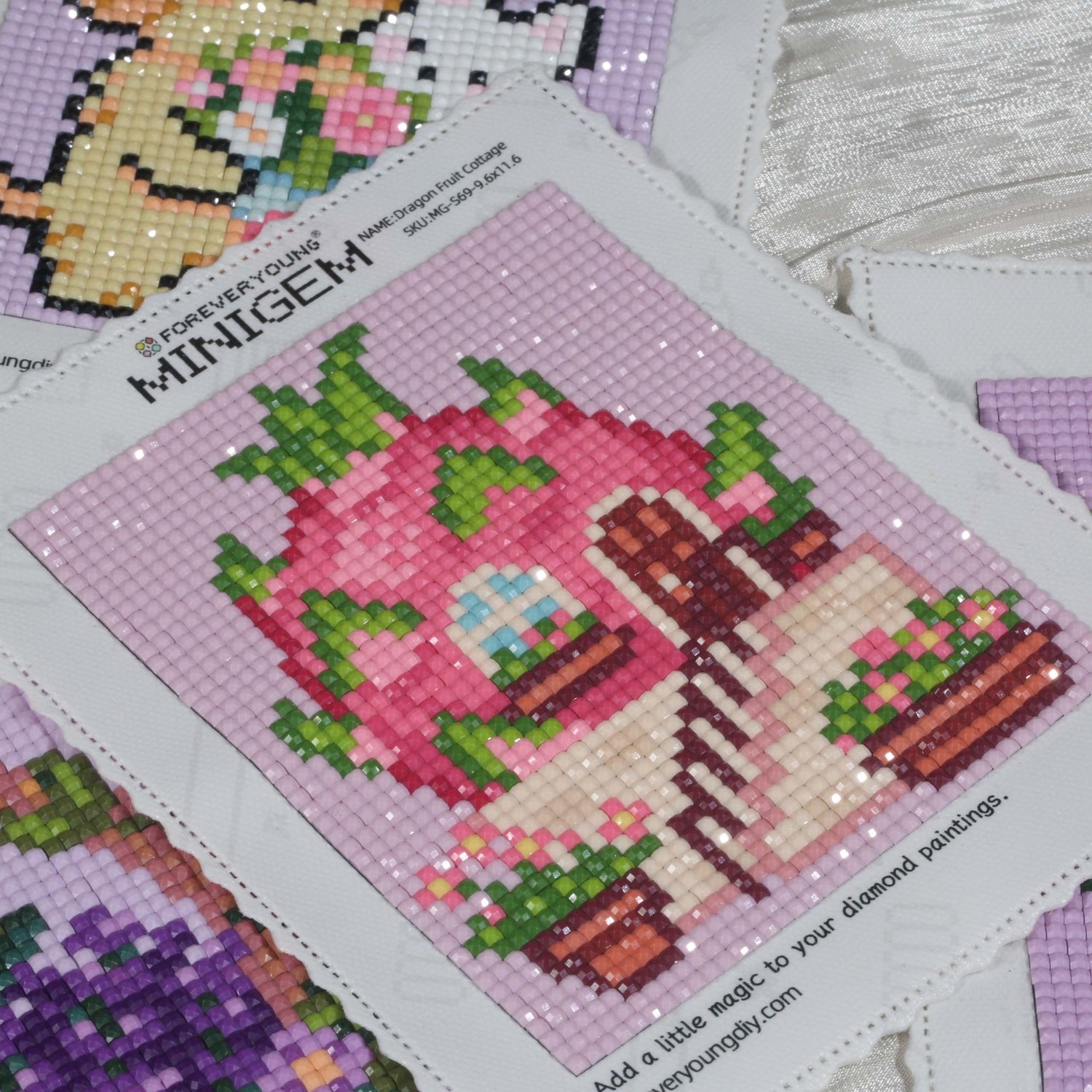 Minigem® :Dragon Fruit Cottage - Forever Young®️ DIY - 