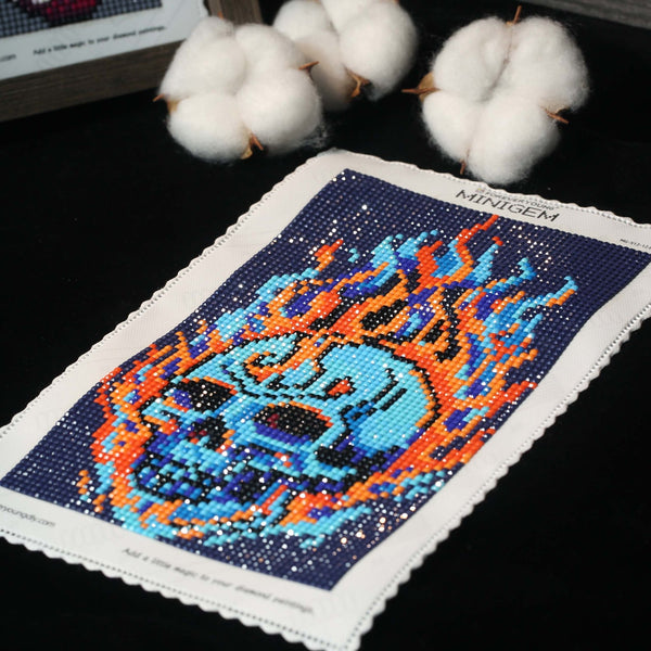 Minigem® :Flameborn Skull