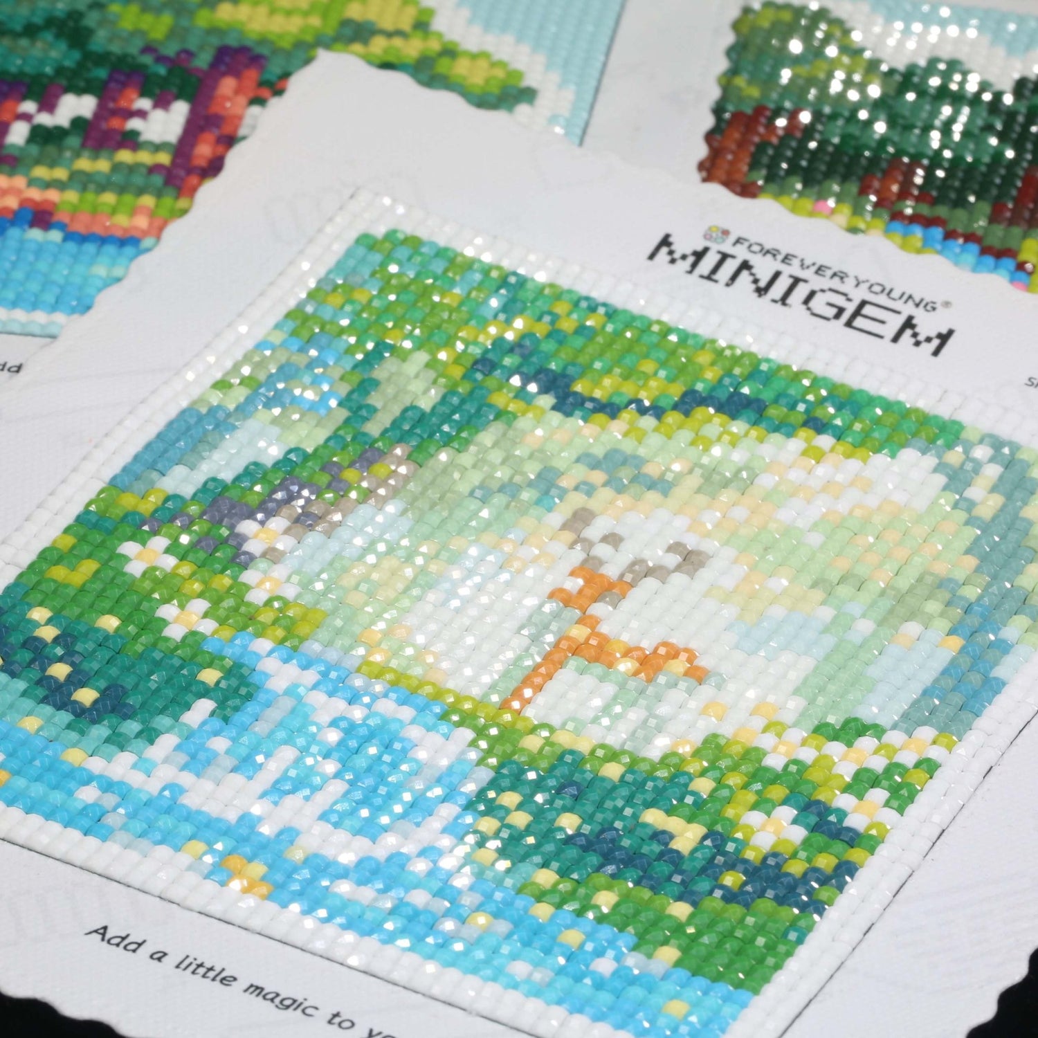 Minigem® :Forest Deer Shadow - Forever Young®️ DIY - 