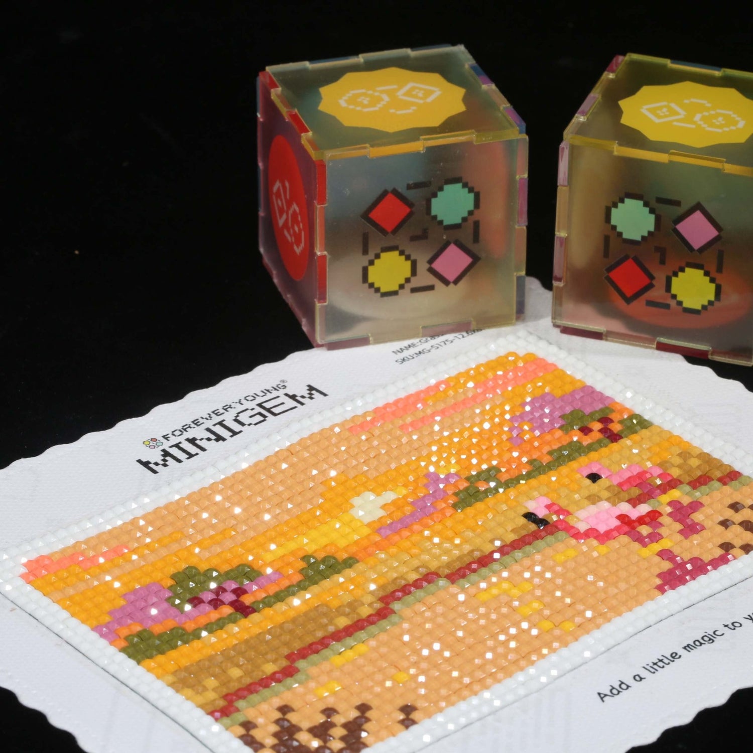Minigem® :Grassland Sunset - Forever Young®️ DIY - 