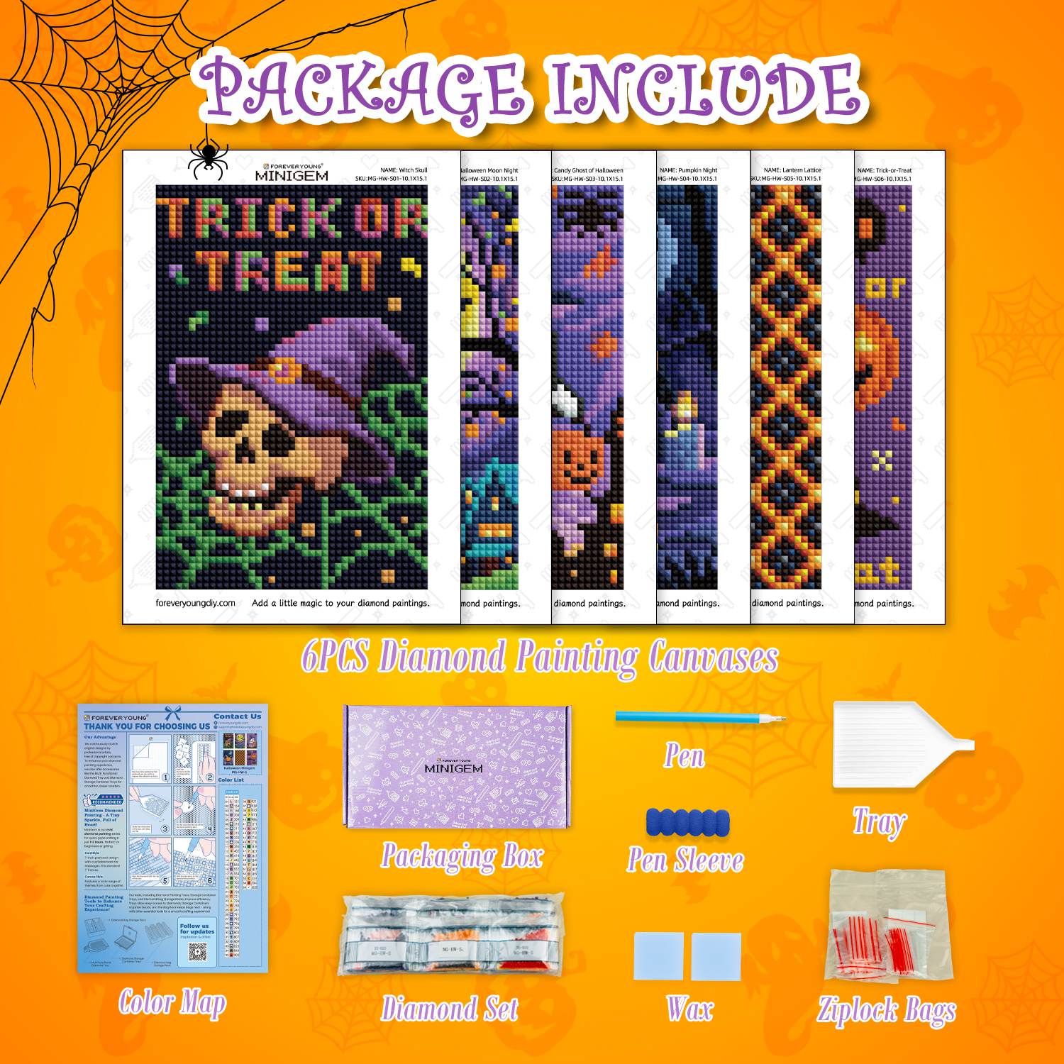 Minigem® : Halloween Collection - Forever Young®️ DIY - 