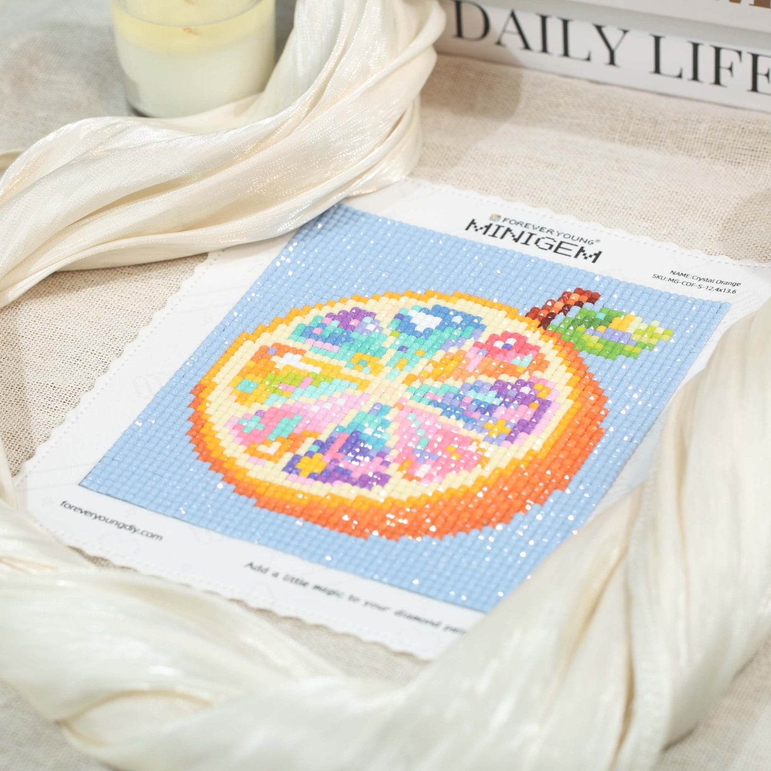 Minigem® :Iridescent Orange - Forever Young®️ DIY - 