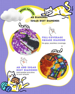 Minigem® : Kitty Around the World - Forever Young®️ DIY - 