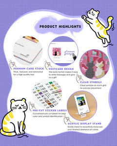 Minigem® : Kitty Around the World - Forever Young®️ DIY - 