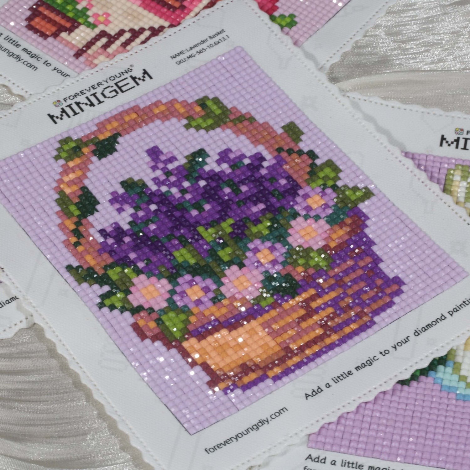 Minigem® :Lavender Basket - Forever Young®️ DIY - 