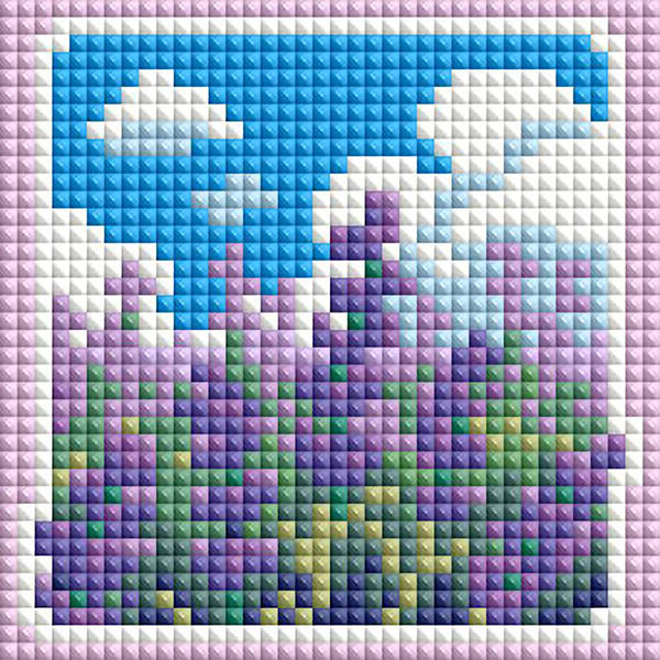 Minigem® :Lavender Landscape - Forever Young®️ DIY - 