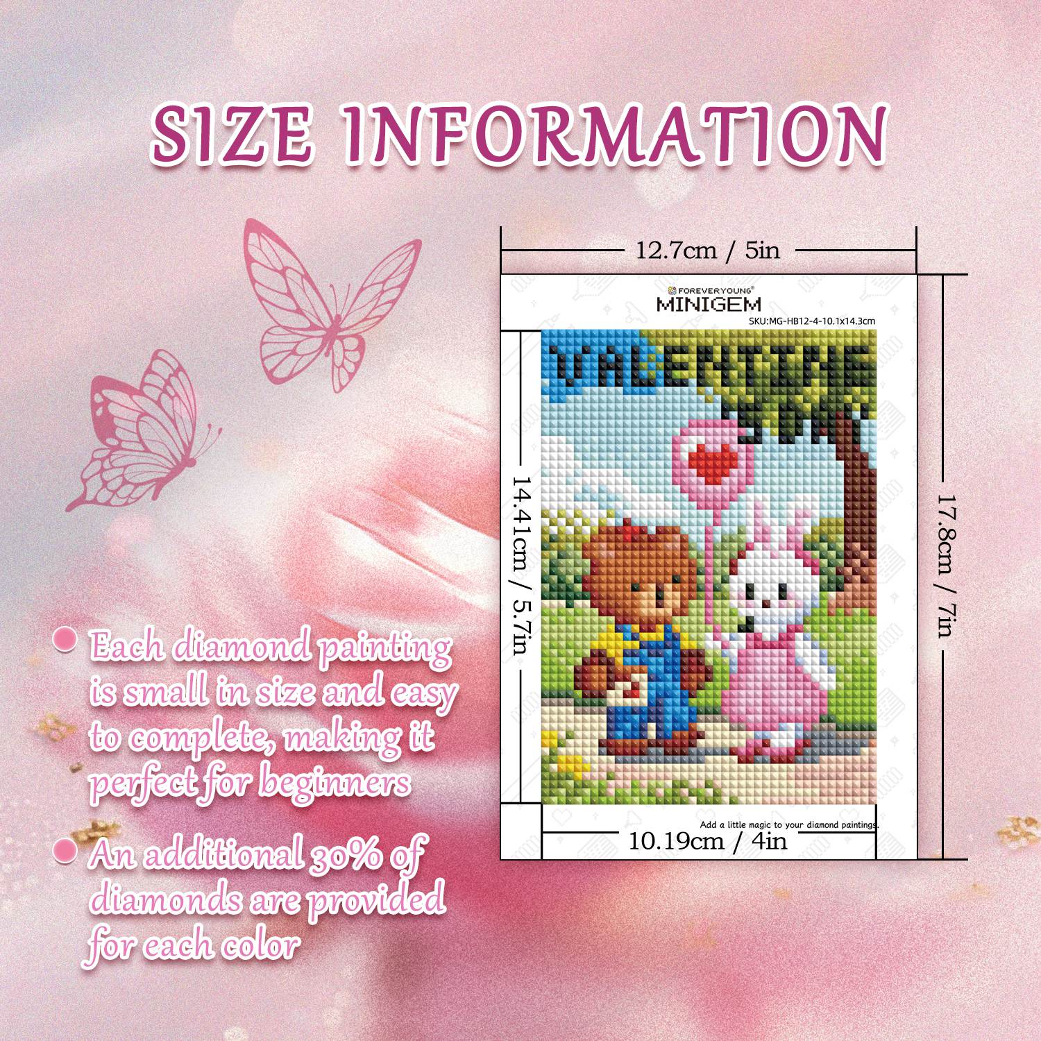 Minigem® :Love Moments Collection - Forever Young®️ DIY - 