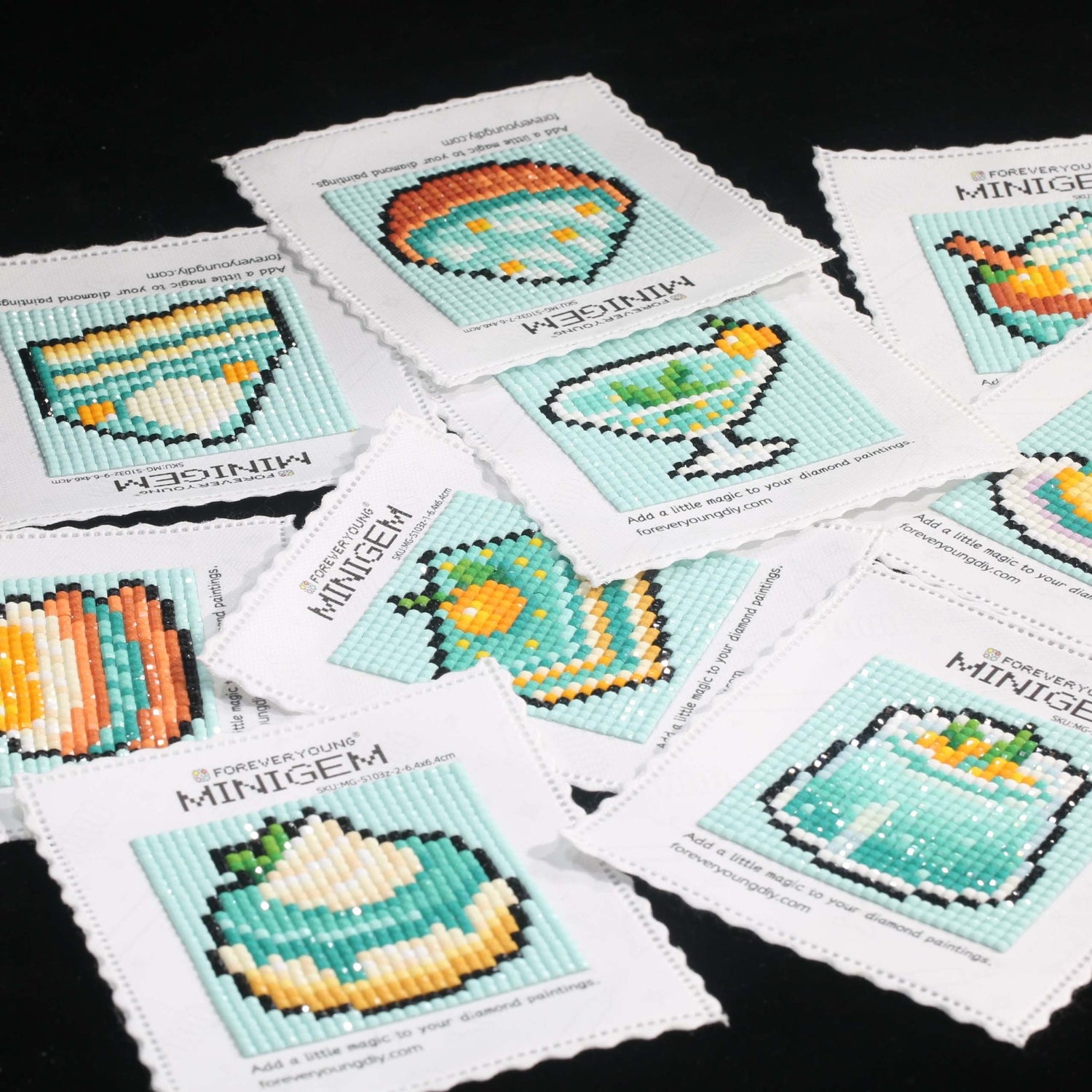 Minigem® :Mint Desserts - Forever Young®️ DIY - 