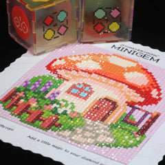 Minigem® :Mushroom Cottage - Forever Young®️ DIY - 