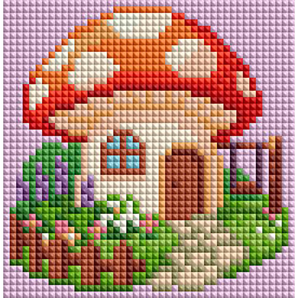 Minigem® :Mushroom Cottage - Forever Young®️ DIY - 