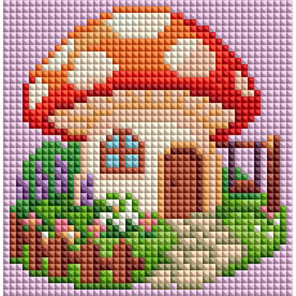 Minigem® :Mushroom Cottage - Forever Young®️ DIY - 
