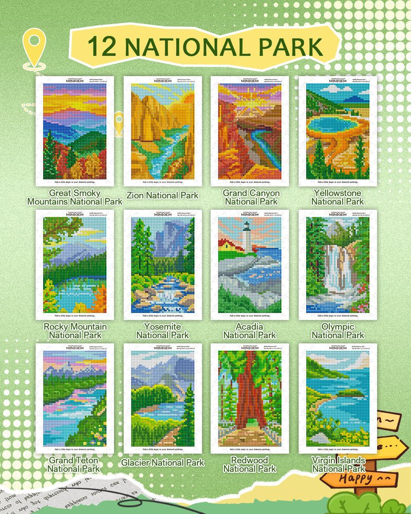 Minigem® : National Park - Forever Young®️ DIY - 