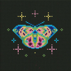 Minigem® :Neon Butterfly - Forever Young®️ DIY - 