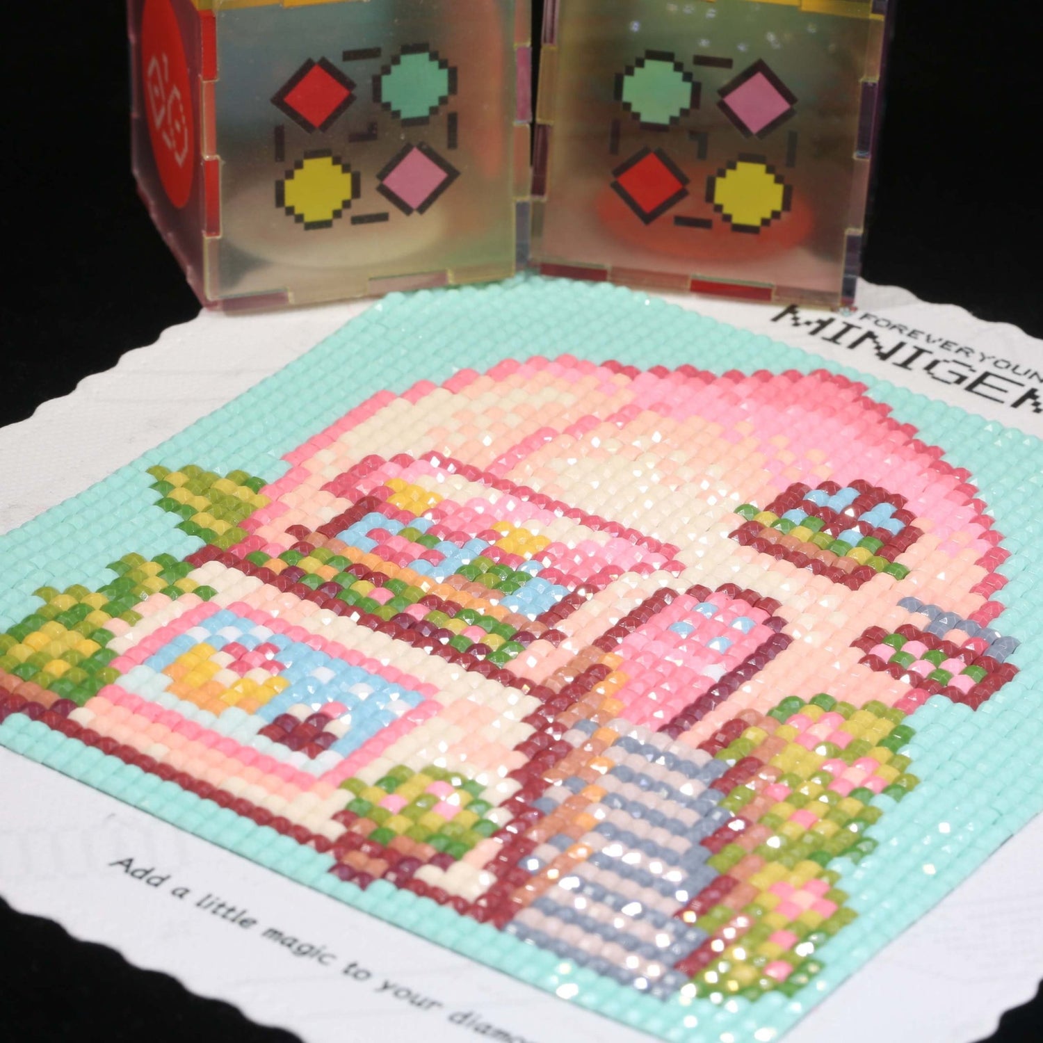 Minigem® :Peach Cake Shop - Forever Young®️ DIY - 