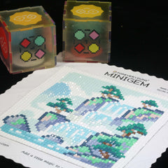 Minigem® :Pines and Waterfall - Forever Young®️ DIY - 