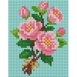 Minigem® :Pink Camellia Bouquet - Forever Young®️ DIY - 
