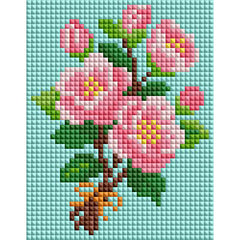 Minigem® :Pink Camellia Bouquet - Forever Young®️ DIY - 